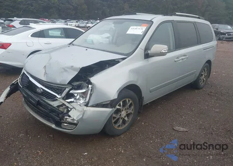 2014 Kia Sedona Lx из США, поврежденный, VIN KNDMG4C74E6544163